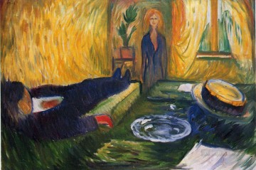 1906 Pintura al %c3%b3leo - la asesina 1906 Edvard Munch